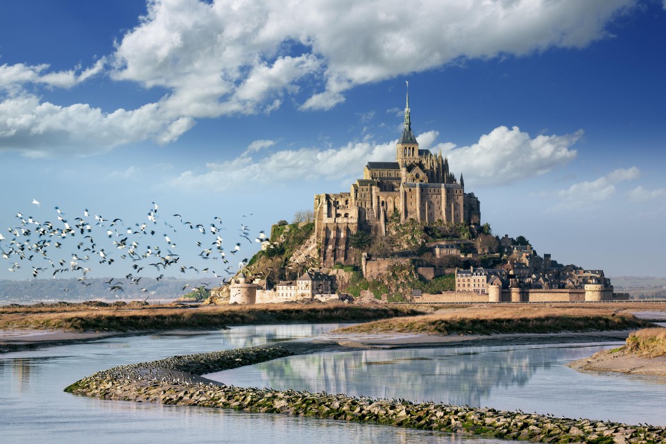 Mont Saint Michel được UNESCO công nhận là di sản thế giới