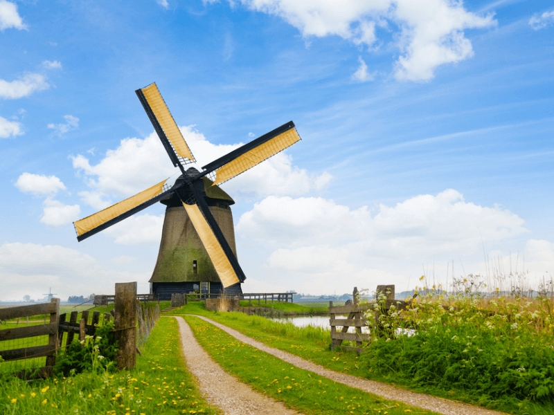 Hà Lan với khí hậu tuyệt vời quanh năm
