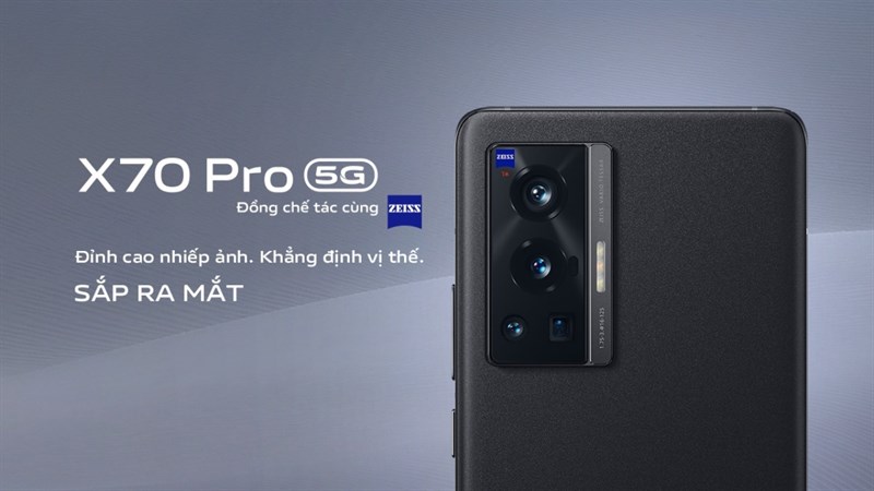 X70 Pro với camera mạnh mẽ hợp tác cùng ZEISS